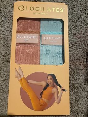 Magic Peach & Pale Blue 2-Pack Booty Bands